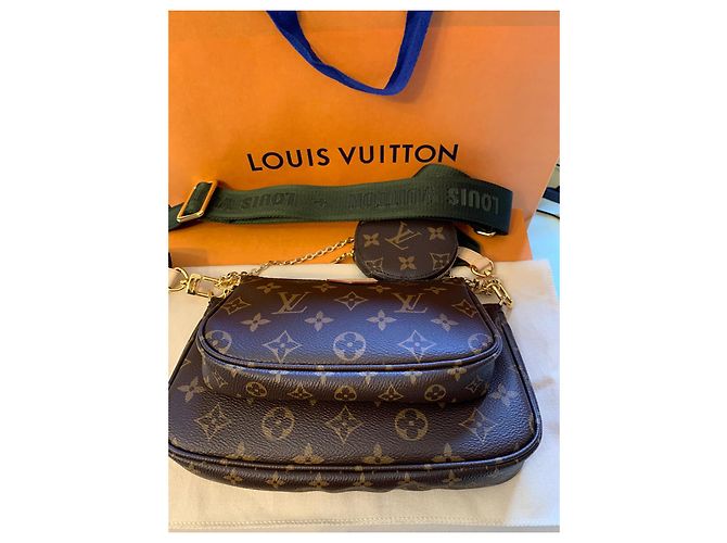 Louis Vuitton Multi Pochette Accessoires Braun - Ansicht 3