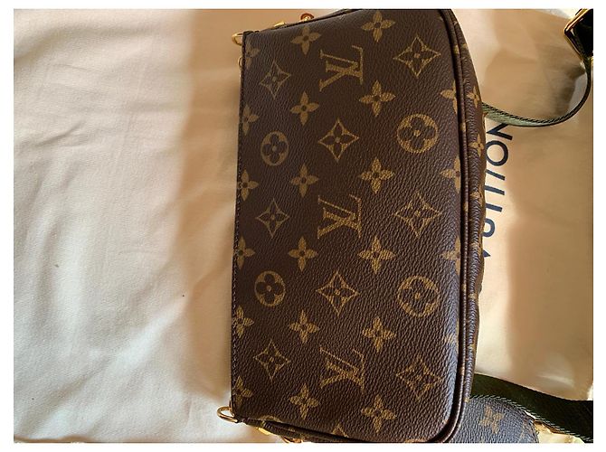 Louis Vuitton Multi Pochette Accessoires Braun - Ansicht 8