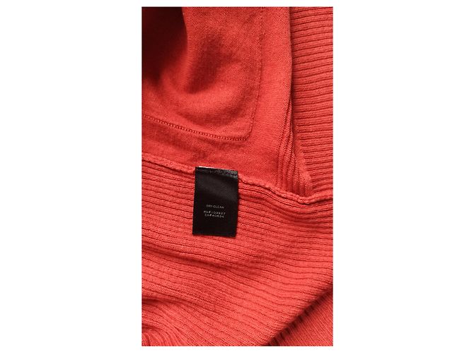 Marc by Marc Jacobs Wickeljacke aus Seide Kaschmir und Baumwolle Rost - Ansicht 7