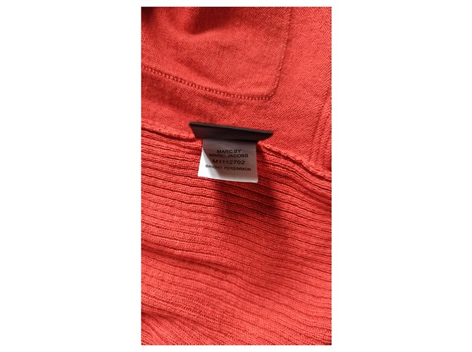 Marc by Marc Jacobs Wickeljacke aus Seide Kaschmir und Baumwolle Rost - Ansicht 8