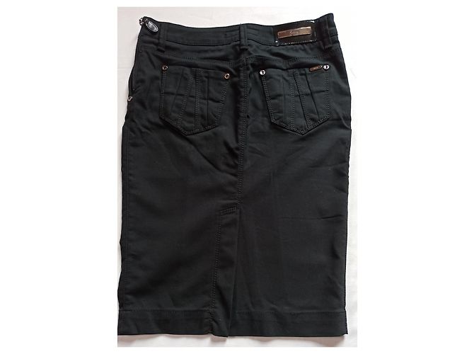 Falda lápiz negra Gucci Negro - vista 2