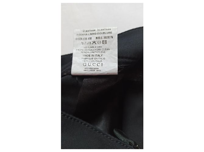 Falda lápiz negra Gucci Negro - vista 5