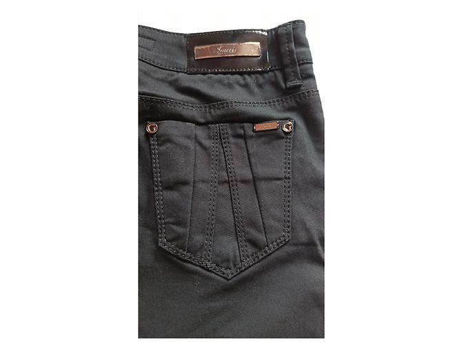 Falda lápiz negra Gucci Negro - vista 9
