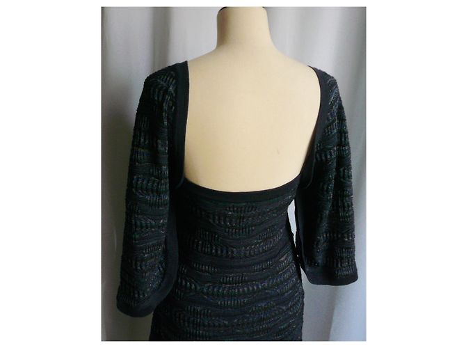 Crucero CHANEL Robe maille París Séoul 2016 Sublime T36 Azul - vista 6