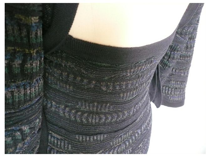 Crucero CHANEL Robe maille París Séoul 2016 Sublime T36 Azul - vista 8