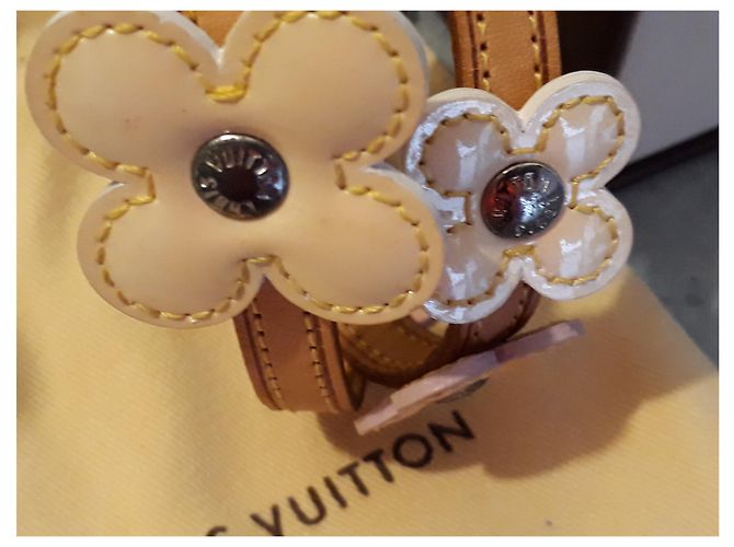 Bracciale avvolgente Louis Vuitton Flowers in pelle Multicolore - vista 9