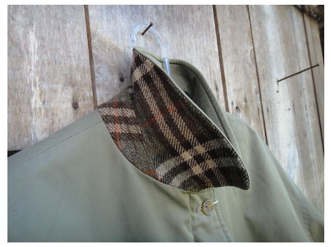 Burberry parka donna vintage t 40 Cachi - vista 6