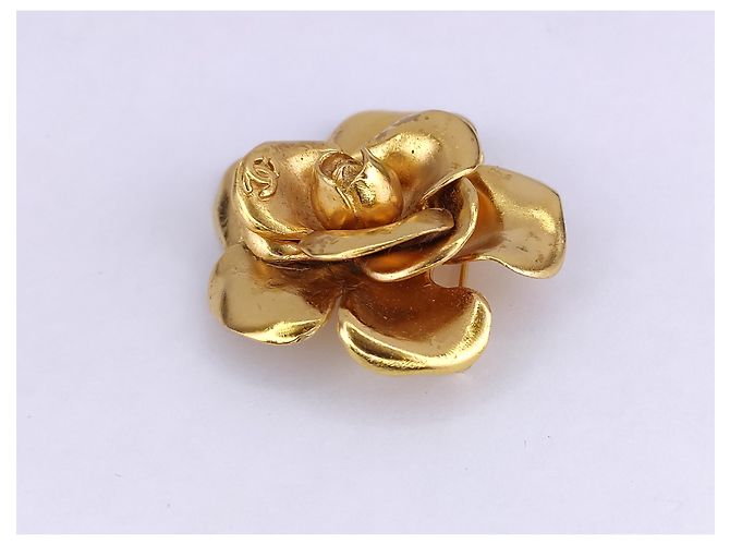 Chanel CAMELIA Gold hardware - vista 3