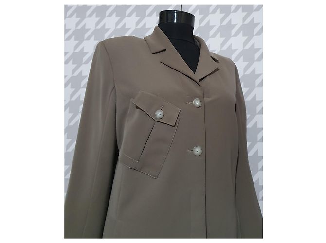 Blazer Irene Van Ryb Verde Khaki Caqui - vista 2