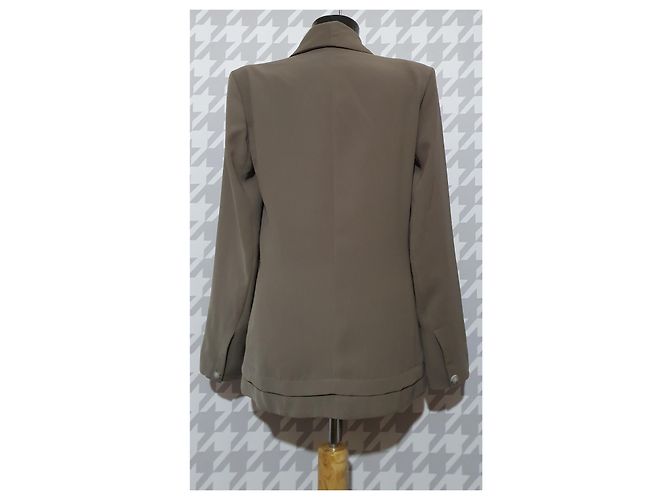 Blazer Irene Van Ryb Verde Khaki Caqui - vista 3