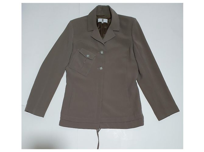 Blazer Irene Van Ryb Verde Khaki Caqui - vista 4