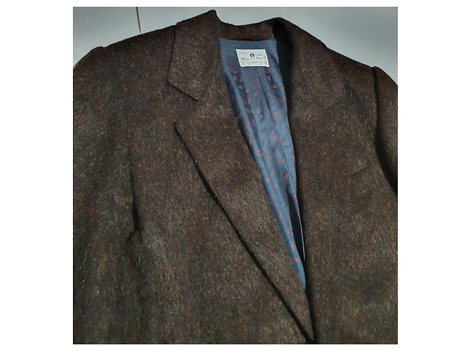Etienne Aigner Wollmohair Blazer braun - Ansicht 2