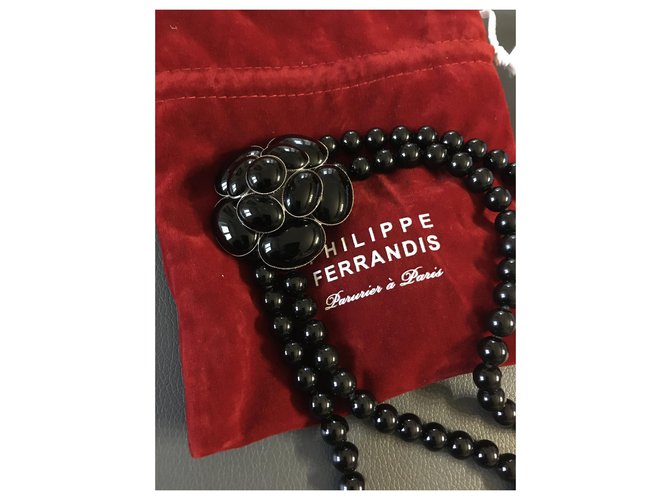 Philippe Ferrandis CAMELIA Negro Plata - vista 2