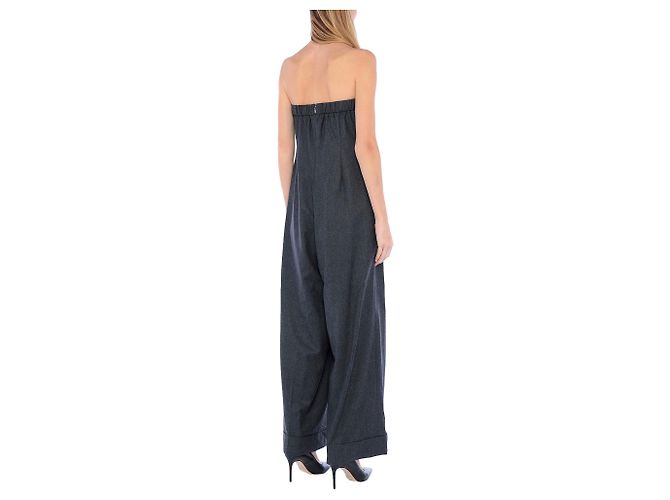 Mono sin mangas de lana J.Crew Gris oscuro Gris antracita - vista 16