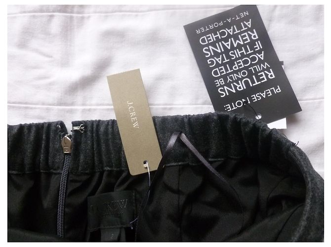 Mono sin mangas de lana J.Crew Gris oscuro Gris antracita - vista 2