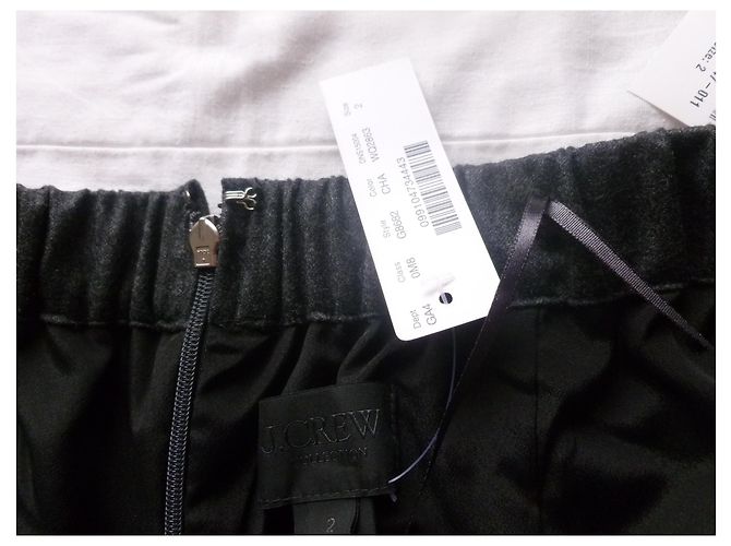 Mono sin mangas de lana J.Crew Gris oscuro Gris antracita - vista 6