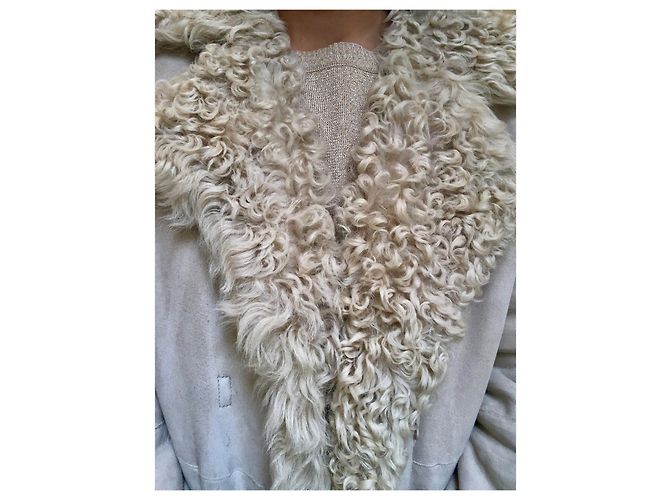 Theory Chaqueta Caban Théory M Blanco Beige Crudo Arena Crema Marrón claro - vista 3