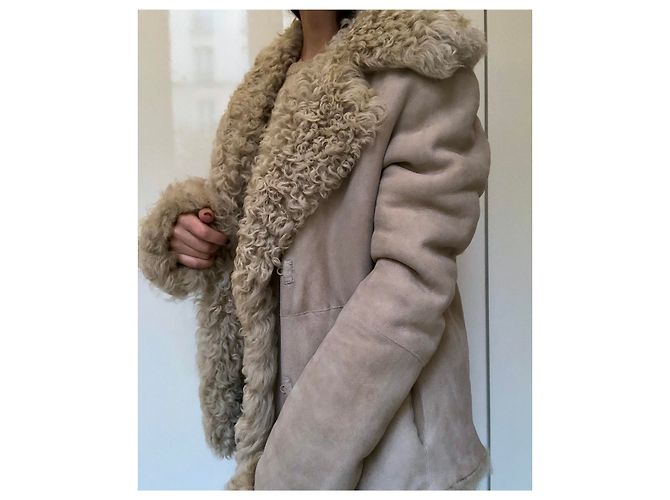Theory Chaqueta Caban Théory M Blanco Beige Crudo Arena Crema Marrón claro - vista 5