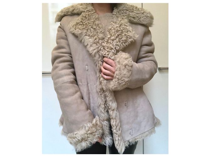 Theory Chaqueta Caban Théory M Blanco Beige Crudo Arena Crema Marrón claro - vista 6