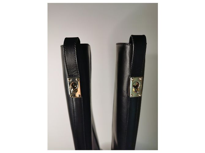 Fendi Lederstiefel Schwarz 38.5 - Ansicht 3