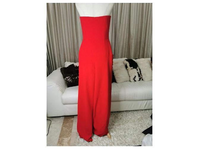 Mono Christian Dior de seda rojo Roja - vista 2