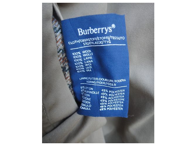 Burberry reversible coat / raincoat size 54 Beige - view 5