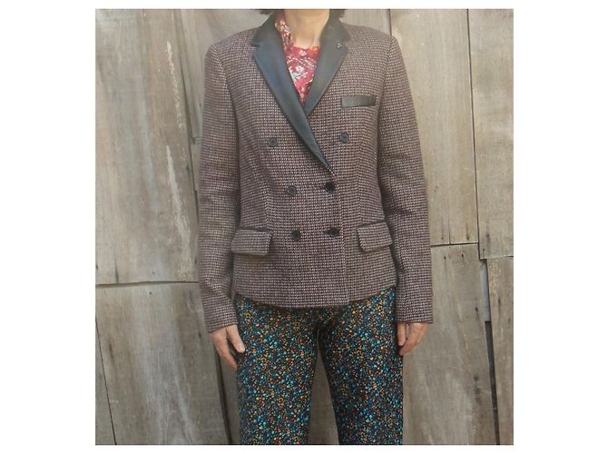 Zadig & Voltaire Deluxe T Jacke 38, neue Bedingung Rot - Ansicht 9