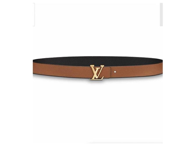 Montsouris Louis Vuitton LV Initials Belt 30 REVERSIBLE MM Black - view 2