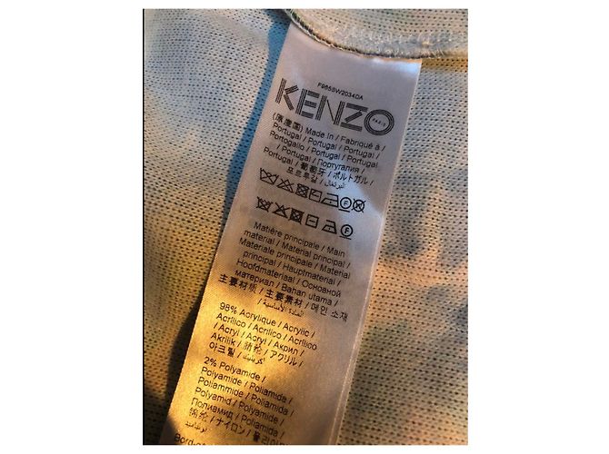 Kenzo Sweatshirt blau Acryl - Ansicht 4