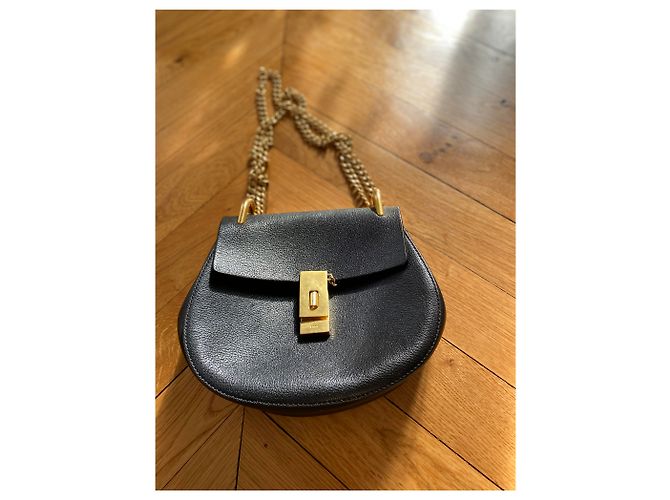 Borsa Chloé Parisian in pelle nera Nero - vista 2
