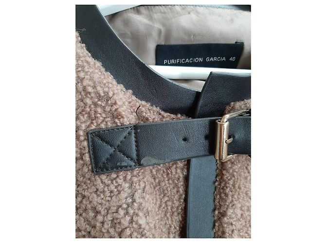 Purificacion Garcia Abrigos, Ropa de calle Beige - vista 3
