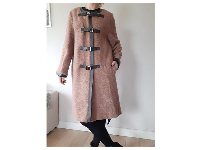 Purificacion Garcia Abrigos, Ropa de calle Beige - vista 5