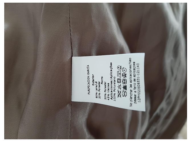 Purificacion Garcia Abrigos, Ropa de calle Beige - vista 7