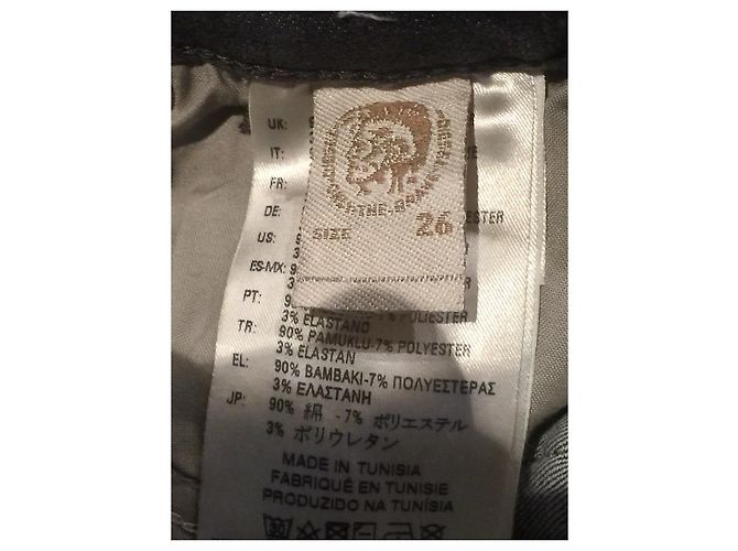 Diesel Skinzee W26 l32 Gris - Ansicht 6