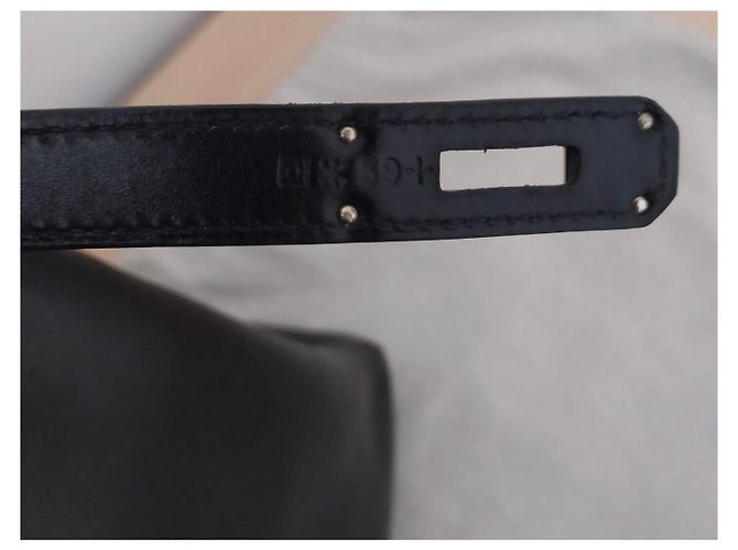 Hermès HERMES BIRKIN 40 pelle nera Nero - vista 10