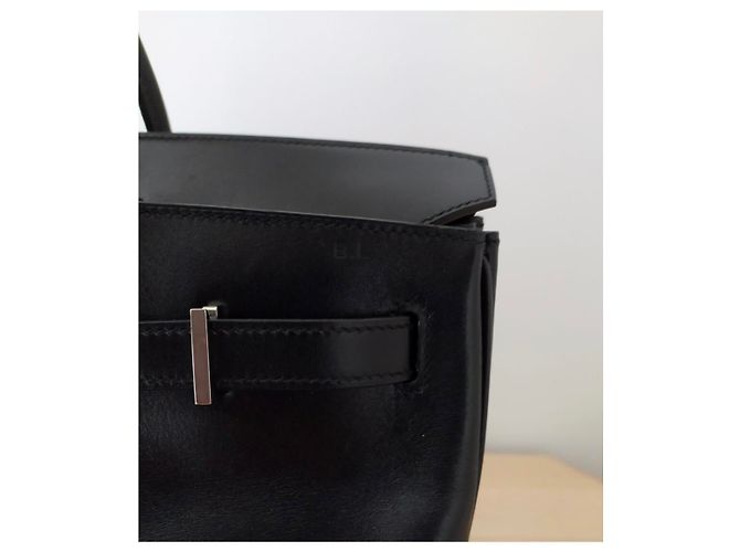 Hermès HERMES BIRKIN 40 pelle nera Nero - vista 12