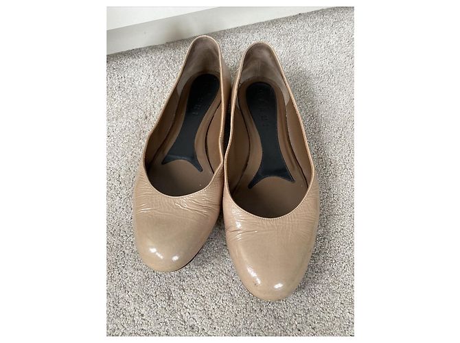 Bailarinas marni charol nude Beige Carne - vista 2