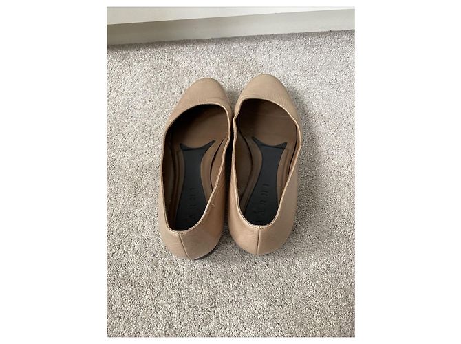 Bailarinas marni charol nude Beige Carne - vista 3