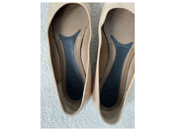 Bailarinas marni charol nude Beige Carne - vista 6