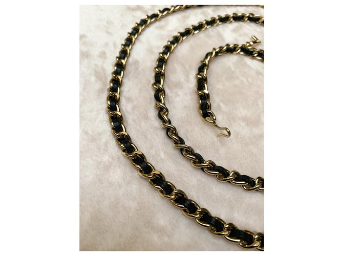 Chanel Kettengürtel mit Pompons Golden - Ansicht 3