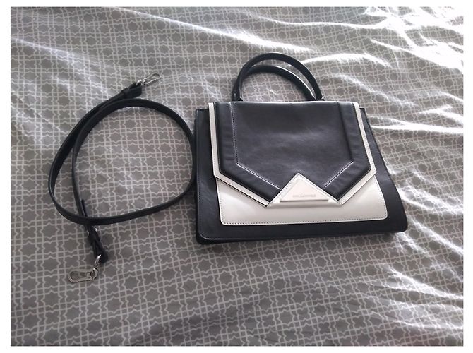 Borsa a mano Karl Lagerfeld in pelle nera Nero - vista 3