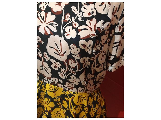 Top Tunica Kenzo in Seta Multicolore - vista 2