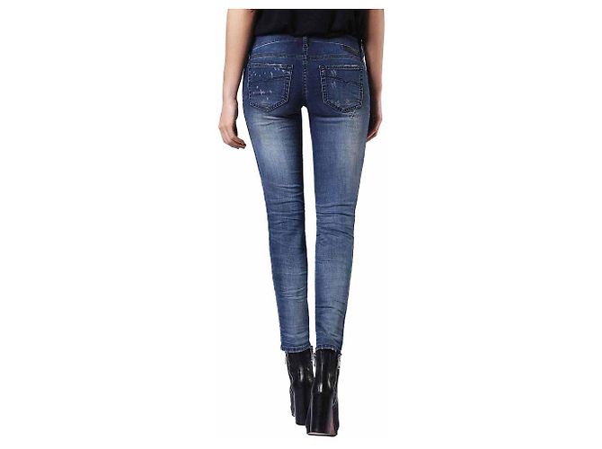 Diesel Grupee S Ne Sweat Jeans W25 l30 Azul - vista 3