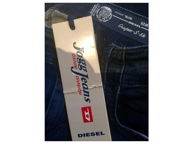 Diesel Grupee S Ne Sweat Jeans W25 l30 Azul - vista 7