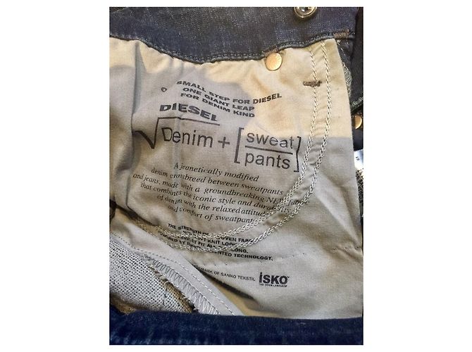 Diesel Grupee S Ne Sweat Jeans W25 l30 Azul - vista 9