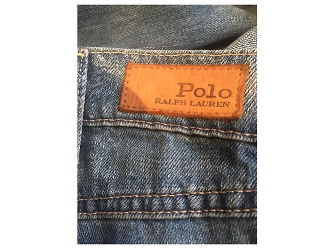 Polo Ralph Lauren Vaqueros cortos Chrystie Kick Flare Azul - vista 3