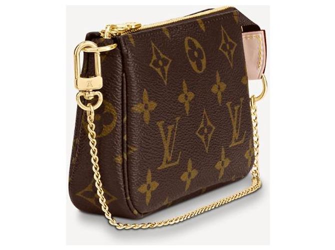 Louis Vuitton Accessori mini pochette LV Marrone - vista 2