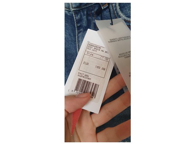 Vaqueros Tommy Hilfiger Gigi Hadid x Tommy Hilfiger Azul Denim - vista 7