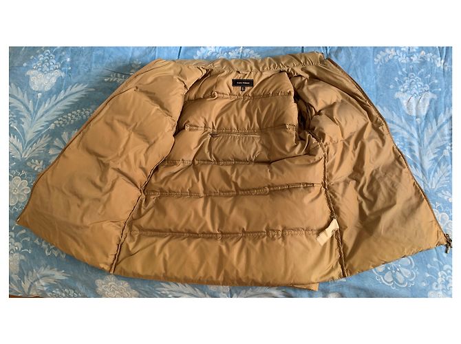 Chaqueta Acolchada Zara Beige Nylon - vista 4