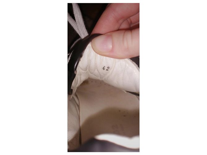 Dsquared2 Turnschuhe Weiß Stoff - Ansicht 3